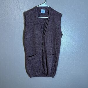 Country Road Australia Wool vest maroon medium